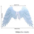 Halloween 3D Angel wings and Demon wings costume unisex soft adult and kids for halloween cosplay